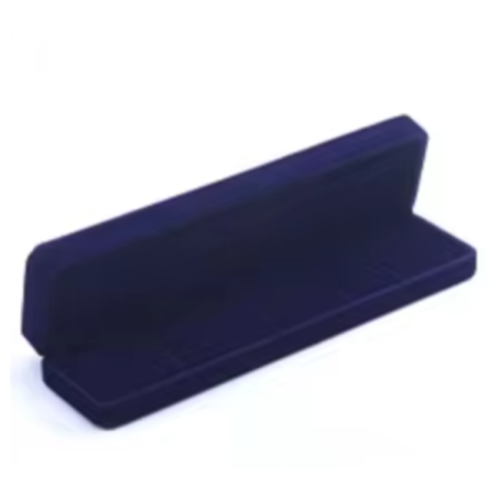 Sametová krabička na řetízek modrá